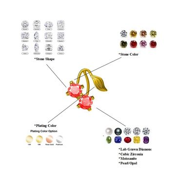 925 स्टर्लिंग सिल्वर 18K गोल्ड प्लेटेड बटरफ्लाई स्टड ईयररिंग 1.5 ग्राम